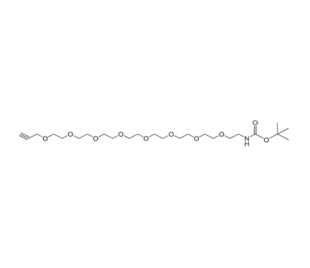 叔丁氧羰基-PEG8-丙炔,t-Boc-N-Amido-PEG8-propargyl