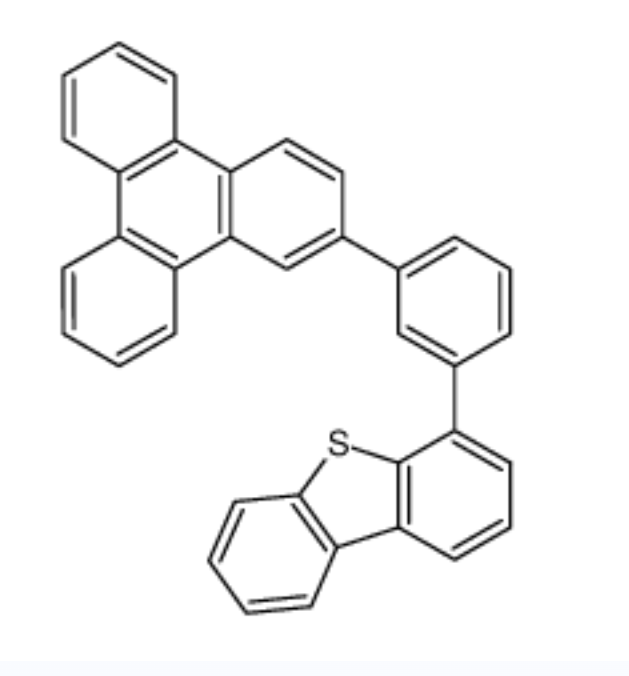 4-(3-(2-三亚苯)苯基)二苯并噻吩,Dibenzothiophene, 4-[3-(2-triphen ylenyl)phenyl]-