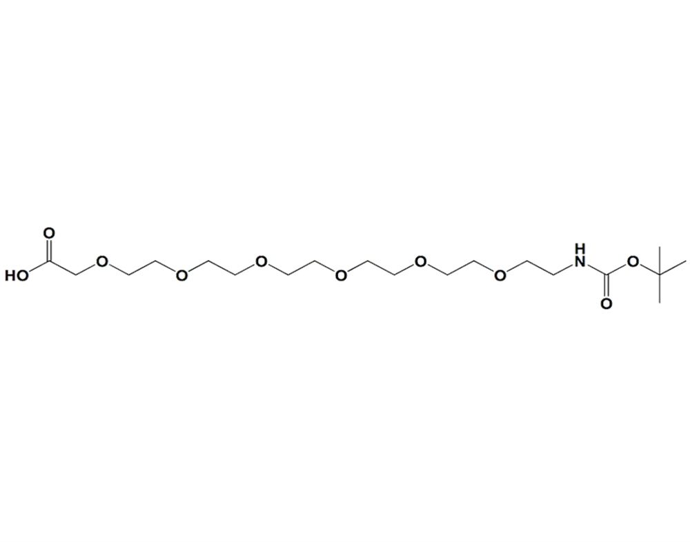 叔丁氧羰基-PEG6-乙酸,t-boc-N-amido-PEG6-acetic acid