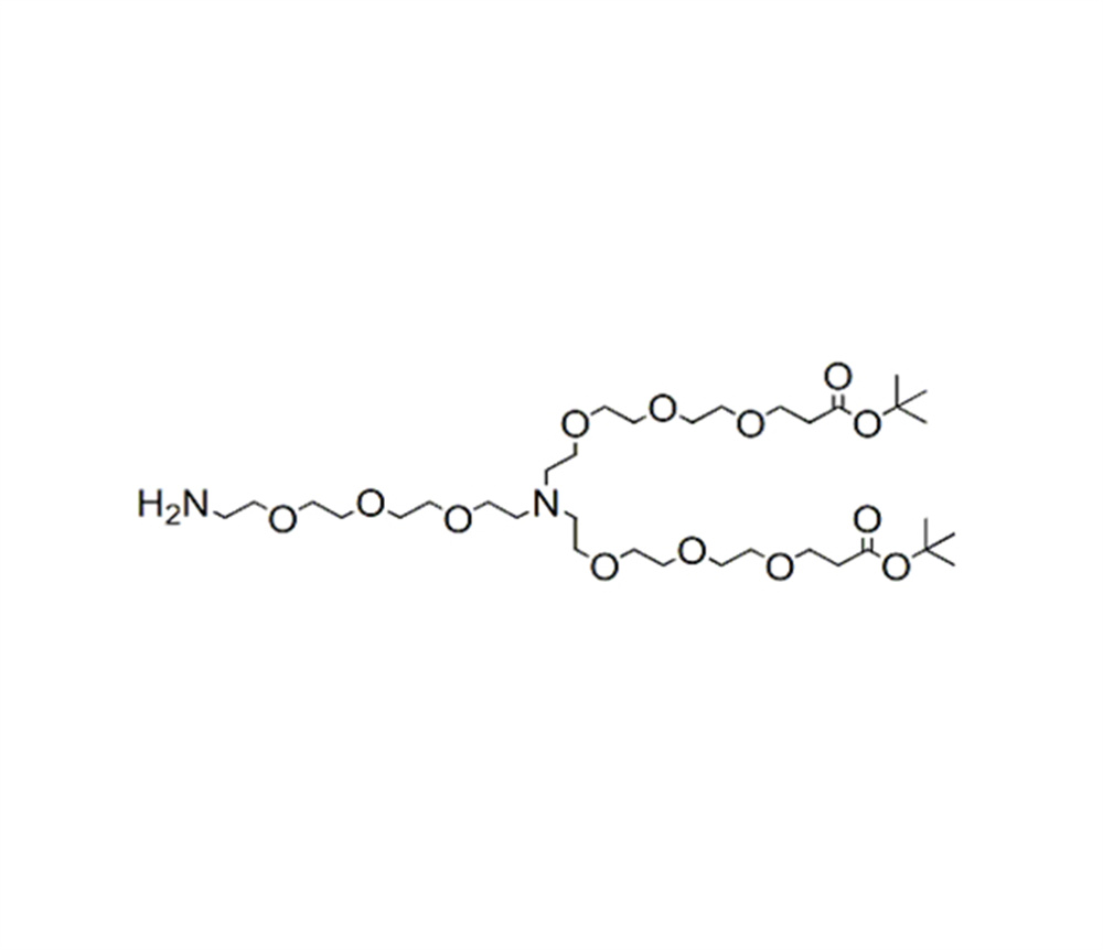 N-(氨基-PEG3)-N-双(PEG3-叔丁酯)盐酸盐,N-(Amino-PEG3)-N-bis(PEG3-t-butyl ester) HCl salt