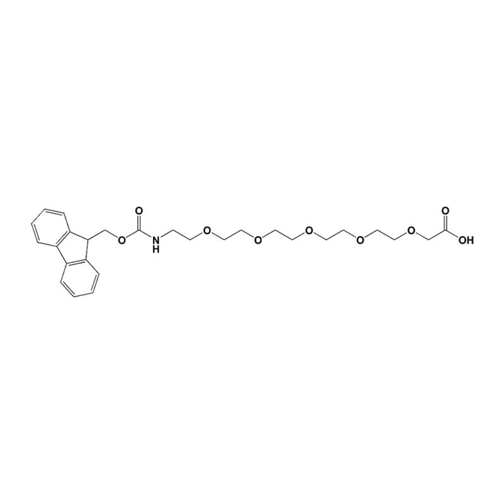 芴甲氧羰基-PEG5-乙酸,Fmoc-NH-PEG5-CH2COOH