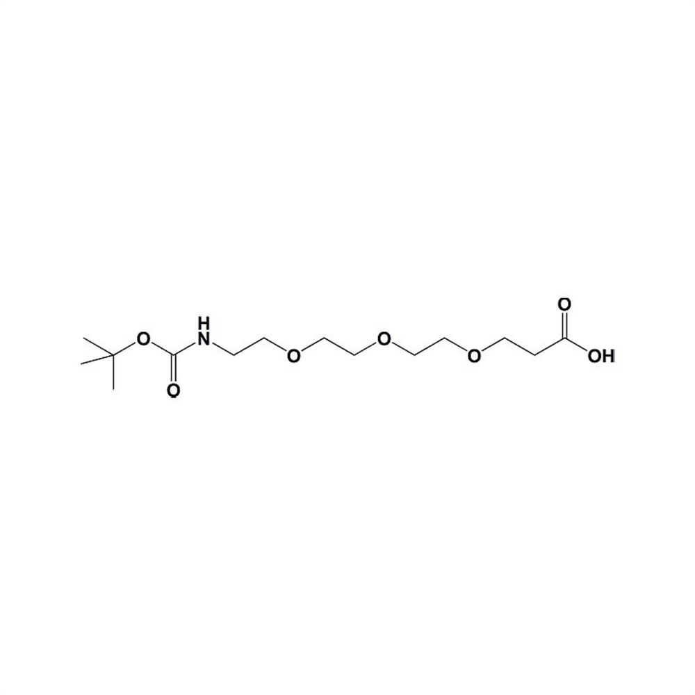 叔丁氧羰基-PEG3-羧酸,t-Boc-N-amido-PEG3-acid