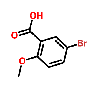 5-溴-2-甲氧基苯甲酸,5-Bromo-2-methoxybenzoic acid