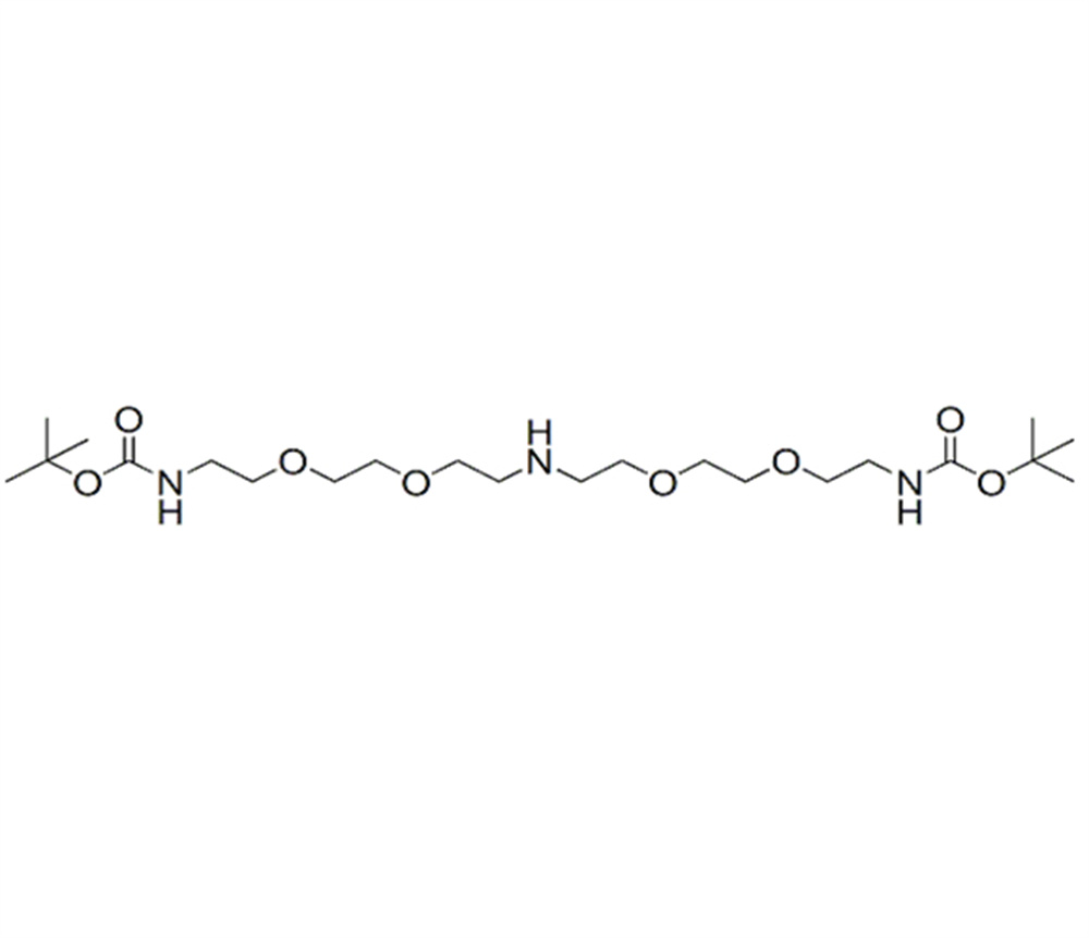 NH-双(二聚乙二醇-叔丁氧羰基),NH-bis(PEG2-Boc)
