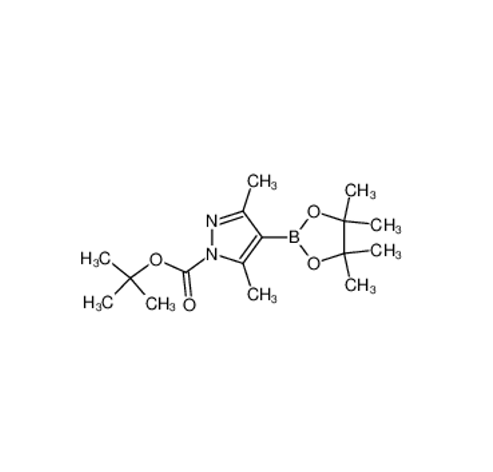 1-（叔丁氧羰基）-3,5-二甲基-4-（4,4,5,5-四甲基-1,3,2-二氧杂硼烷-2-基）吡唑,1-TERT-BUTOXYCARBONYL-3,5-DIMETHYLPYRAZOLE-4-BORONIC ACID, PINACOL ESTER