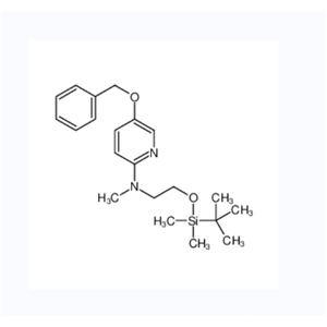 3-苄氧基[6-[2-(叔-丁基二甲基硅烷基氧基)乙基]甲基氨基]吡啶