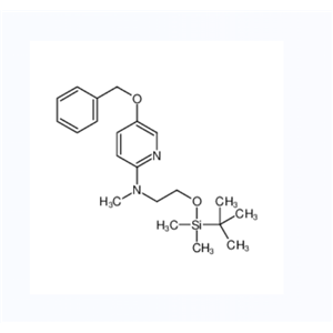 3-芐氧基[6-[2-(叔-丁基二甲基硅烷基氧基)乙基]甲基氨基]吡啶,3-Benzyloxy{6-[2-(tert-Butyldimethylsilyloxy)ethyl]methylamino}pyridine