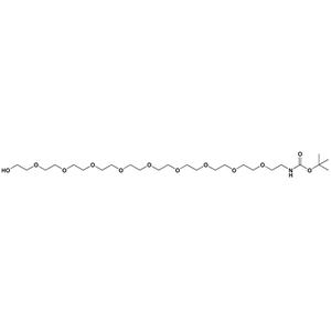 叔丁氧羰基-PEG10-羟基