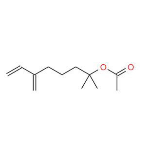 松节油(萜烯、类萜物)月桂烯馏分羟基乙酸酯；1118-39-4