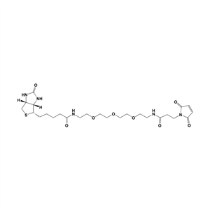 生物素-PEG3-酰胺-马来酰亚胺