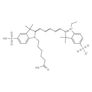 磺酸基-Cy5羧酸