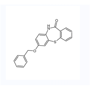 7-苄氧基-10,11-二氢二苯并[b,f[[1,4]硫氮杂卓-11-酮,2-phenylmethoxy-5H-benzo[b][1,4]benzothiazepin-6-one