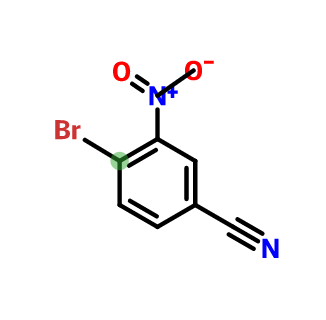 3-硝基-4-溴苯腈,4-BROMO-3-NITROBENZONITRILE