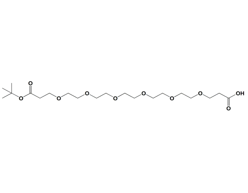 丙酸-PEG6-丙酸叔丁酯,Acid-PEG6-t-butyl ester