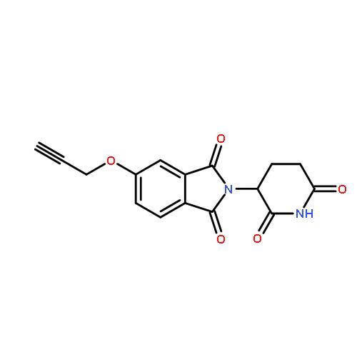 2-(2,6-dioxopiperidin-3-yl)-5-(prop-2-yn-1-yloxy)isoindoline-1,3-dione