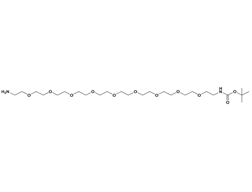 叔丁氧羰基-PEG9-胺,t-boc-N-amido-PEG9-amine