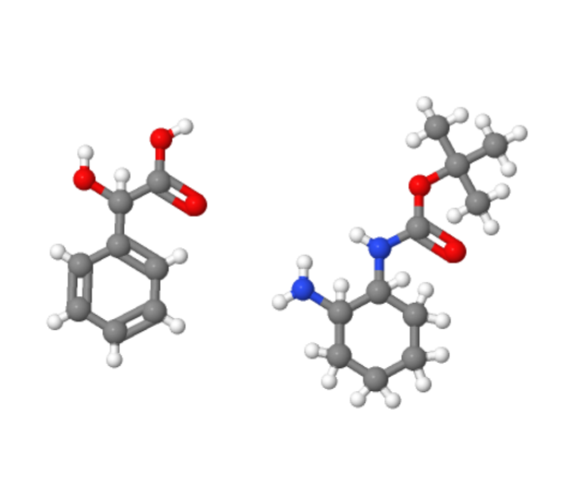 N-Boc-(1S, 2R)-diaminocyclohexane (R)-Hydroxyphenylaceticacid salt,N-Boc-(1S, 2R)-diaminocyclohexane (R)-Hydroxyphenylaceticacid salt