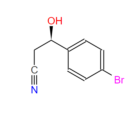 (R)-3-(4'-bromophenyl)-3-hydroxypropanenitrile,(R)-3-(4'-bromophenyl)-3-hydroxypropanenitrile