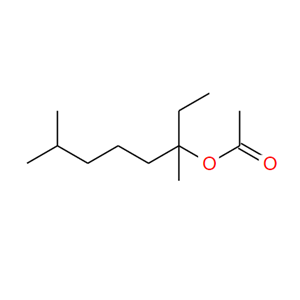 乙酸-3,7-二甲基-3-辛(醇)酯；20780-48-7