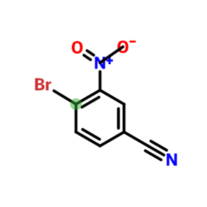 3-硝基-4-溴苯腈,4-BROMO-3-NITROBENZONITRILE