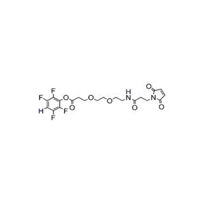 马来酰亚胺-酰胺-PEG2-四氟苯酚酯,Mal-amido-PEG2-TFP ester