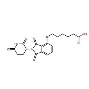 6-((2-(2,6-dioxopiperidin-3-yl)-1,3-dioxoisoindolin-4-yl)oxy)hexanoic acid