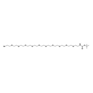 叔丁氧羰基-PEG10-溴