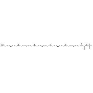 叔丁氧羰基-PEG9-胺