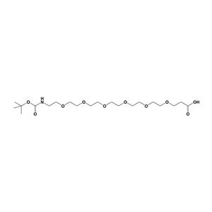 叔丁氧羰基-PEG6-羧酸