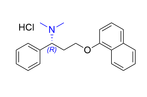 達泊西汀雜質(zhì)10,(R)-N,N-dimethyl-3-(naphthalen-1-yloxy)-1-phenylpropan-1-amine hydrochloride