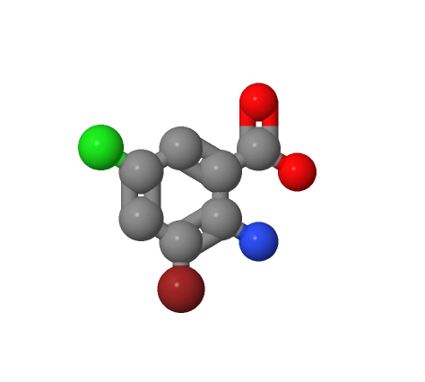 2-氨基-3-溴-5-氯苯甲酸,2-Amino-3-bromo-5-chlorobenzoicacid