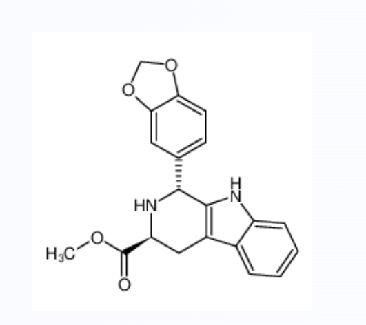 他达拉非杂质24,(1R,3S)-1-(1,3-Benzodioxol-5-yl)-2,3,4,9-tetrahydro-1H-pyrido[3,4-b]indole-carboxylic Acid Methyl Ester