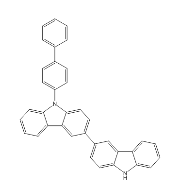 9-[1,1′-联苯]-4-基-3,3′-联-9H-咔唑,9-[1,1′-Biphenyl]-4-yl-3,3′-bi-9H-carbazole