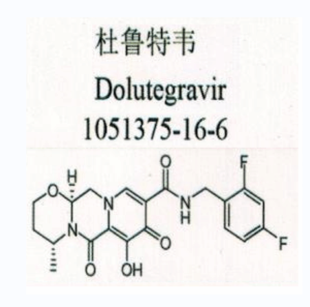 度鲁特韦及中间体,Dolutegravir