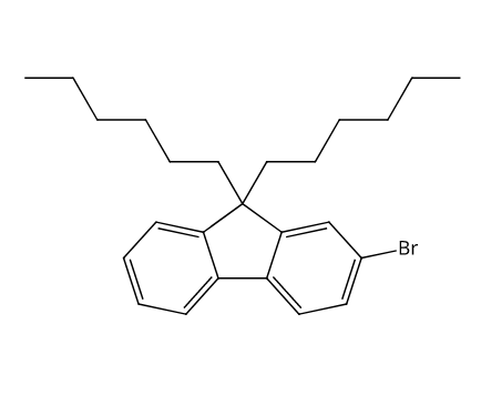 2-溴-9,9-二己基-9H-芴,2-Bromo-9,9-dihexyl-9H-fluorene