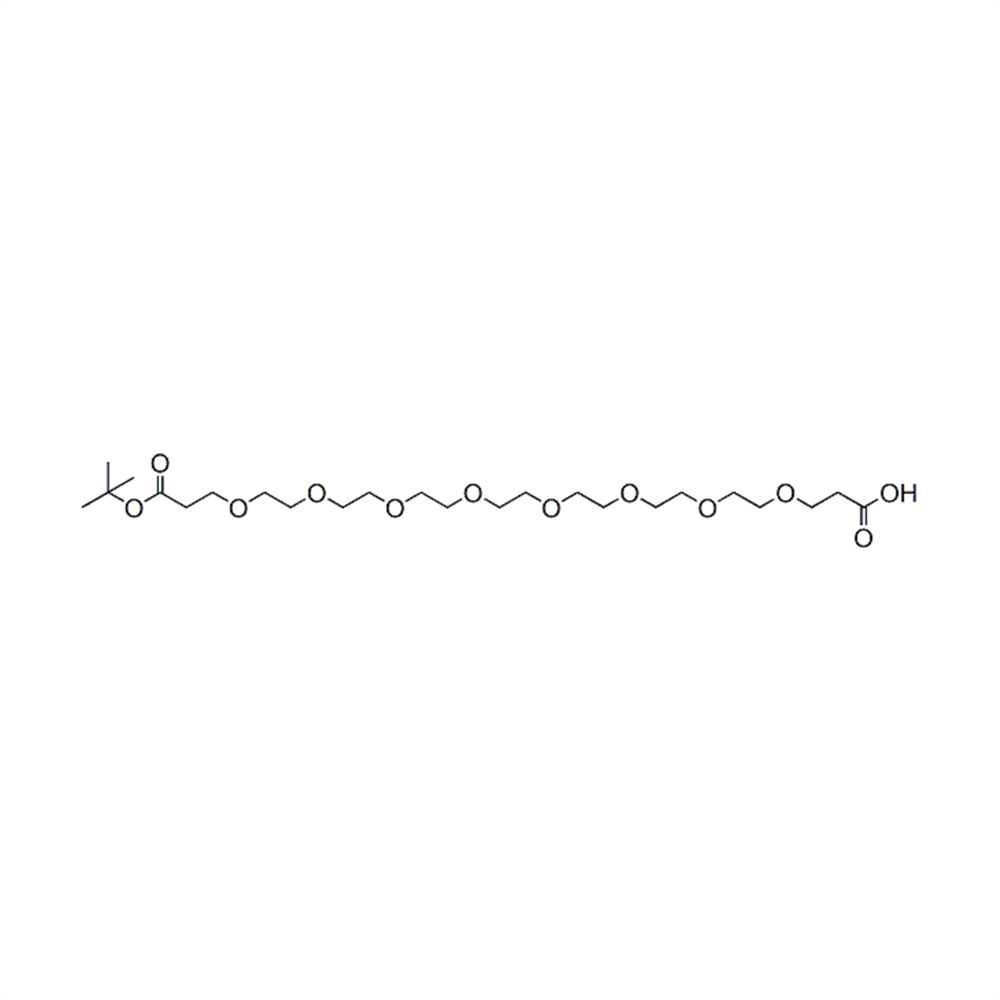 丙酸-PEG8-丙酸叔丁酯,Acid-PEG8-t-butyl ester