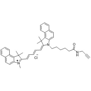 Cy5.5-炔烃,Cyanine5.5 alkyne