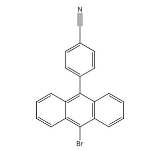 4-(10-溴-9-蒽基)苯腈,4-(10-Bromo-9-anthracenyl)benzonitrile