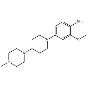 2-甲氧基-4-[4-(4-甲基-1-哌嗪基)-1-哌嗪基]-盐酸苯胺