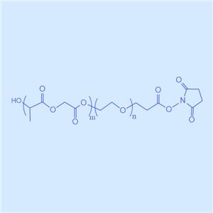 聚乳酸-羟基乙酸共聚物-聚乙二醇-琥珀酰亚胺酯,PLGA-PEG-NHS