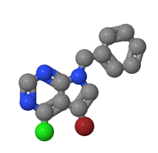 7-苄基-5-溴-4-氯-7H-吡咯并[2,3-d]嘧啶,7-benzyl-5-bromo-4-chloro-7H-pyrrolo[2,3-d]pyrimidine