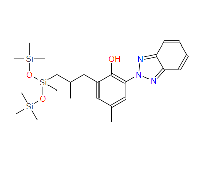 甲酚曲唑三硅氧烷,2-(benzotriazol-2-yl)-4-methyl-6-[2-methyl-3-[methyl-bis(trimethylsilyloxy)silyl]propyl]phenol
