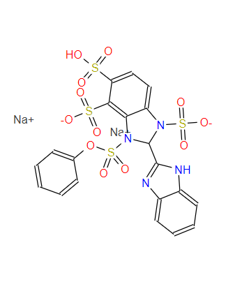 苯基二苯并咪唑四磺酸酯二钠,phenylene-1,4-bis(2-benzimidazyl)-3,3',5,5'-tetrasulphonic acid bis-sodium salt