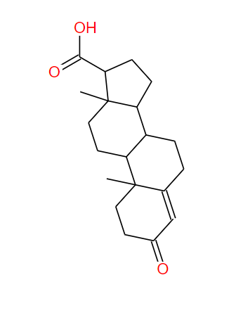 3-氧代-雄甾-4-烯-17beta-羧酸,Testosterone 17β-Carboxylic Acid