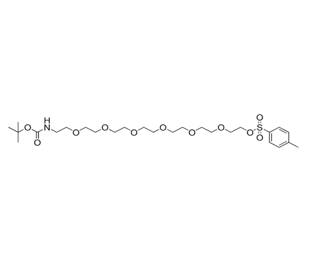 叔丁氧羰基-PEG7-对甲苯磺酸酯,t-Boc-N-Amido-PEG7-Tos