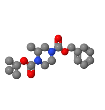 4-苄基1-(叔丁基)2-甲基哌嗪-1,4-二羧酸酯,4-Benzyl1-(tert-butyl)2-methylpiperazine-1,4-dicarboxylate