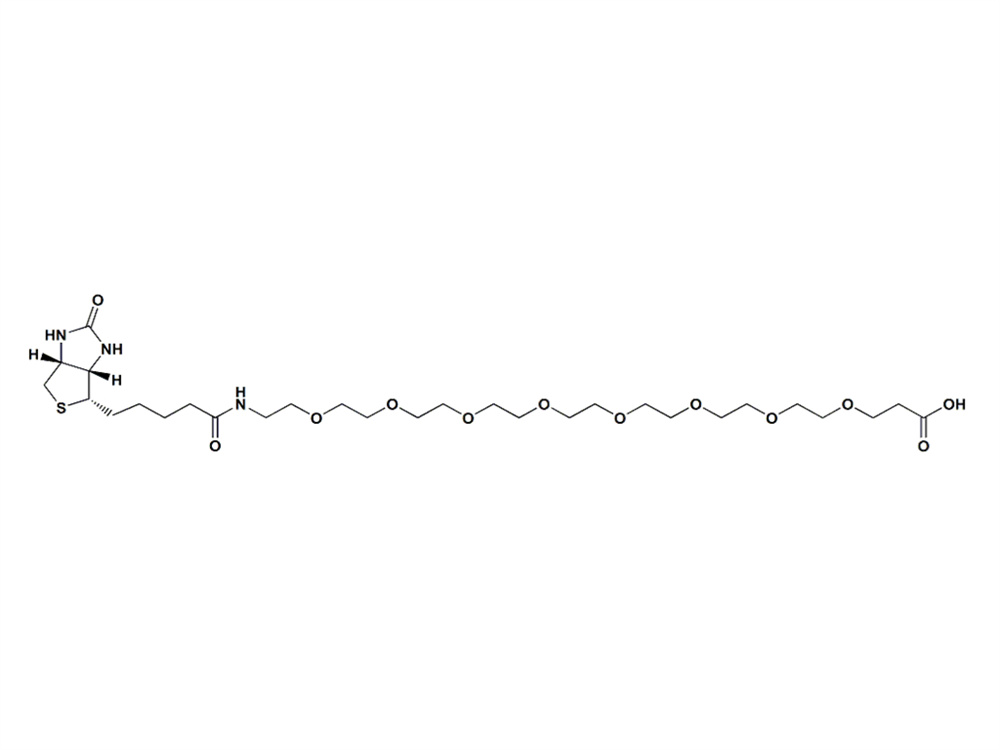 生物素-PEG8-羧酸,Biotin-PEG8-acid