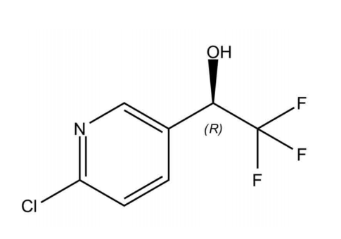 (1R)-1-(6-Chloropyridin-3-yl)-2,2,2-trifluoroethan-1-ol,(1R)-1-(6-Chloropyridin-3-yl)-2,2,2-trifluoroethan-1-ol