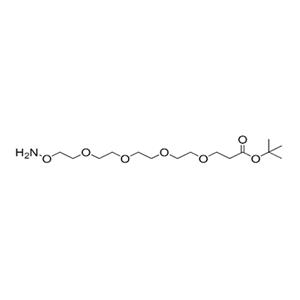 氨氧基-PEG4-丙酸叔丁酯,Aminooxy-PEG4-t-butyl ester