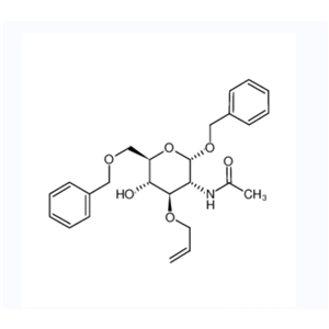 苄基2-乙酰氨基-3-O-烯丙基-6-O-苄基-2-脱氧-Α-D-吡喃葡萄糖苷